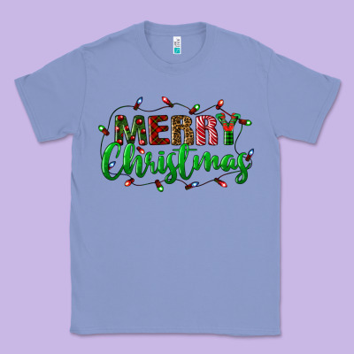 Merry Christmas Classic Tee Designed By Bundleandbundleshop