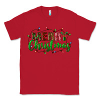 Red merry christmas Classic Tee - BundleAndBundleShop