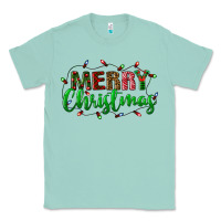 Seafoam merry christmas Classic Tee - BundleAndBundleShop