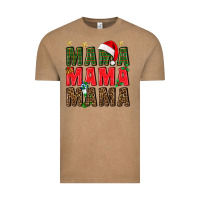 Vintage Coffee Christmas Mama Vintage Tee - BundleAndBundleShop