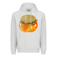 Dove Grey honeypot fa element Premium Hoodie - FaDigitalArtStudio