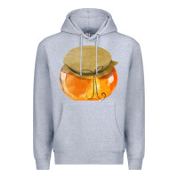 Heather Grey honeypot fa element Premium Hoodie - FaDigitalArtStudio
