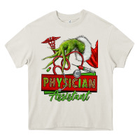 Cream christmas character hand physician assistant Heavy Core Tee - NancyCooperArtShop