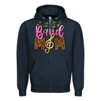 Navy Band Mom Mother's Day Zipper Hoodie - CowGirlArtShop