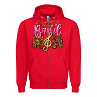 Red Band Mom Mother's Day Zipper Hoodie - CowGirlArtShop