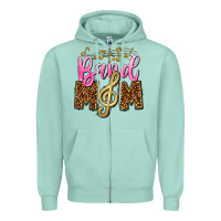 Seafoam Band Mom Mother's Day Zipper Hoodie - CowGirlArtShop
