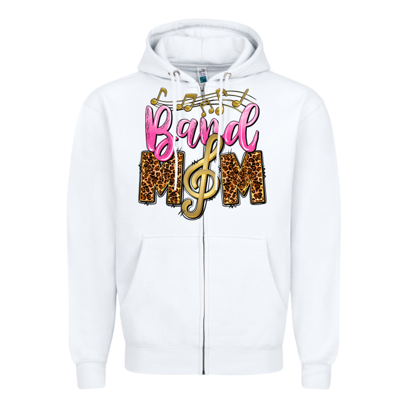 Band Mom Mother's Day Zipper Hoodie by CowGirlArtShop | Teevron
