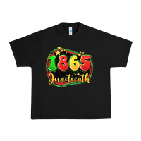 Black 1865 juneteenth Urban Heavy Tee - LillyAllenDesigns