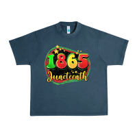 Midnight Navy 1865 juneteenth Urban Heavy Tee - LillyAllenDesigns