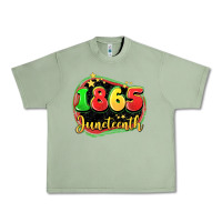 Oil Green 1865 juneteenth Urban Heavy Tee - LillyAllenDesigns