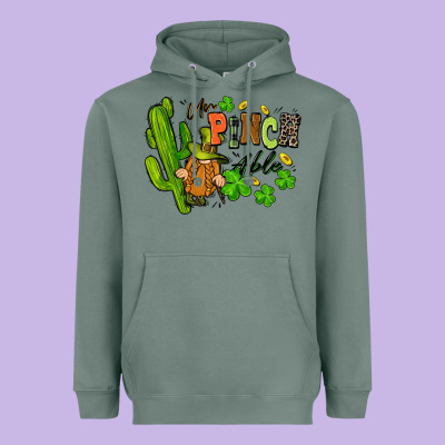 Un Pinch Able St. Patrick's Heavyweight Hoodie Designed By Fadigitalartstudio
