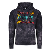 Cloud Black Prayer Changes Everything Vintage Hoodie - BundleAndBundleShop