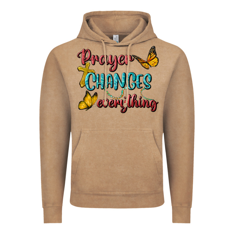 Prayer Changes Everything Vintage Hoodie by BundleAndBundleShop | Teevron