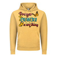 Vintage Mustard Prayer Changes Everything Vintage Hoodie - BundleAndBundleShop