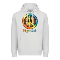 Dove Grey Hippie  Soul Premium Hoodie - JahusDesignShop