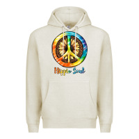 Oatmeal Heather Hippie  Soul Premium Hoodie - JahusDesignShop