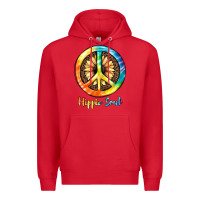 Red Hippie  Soul Premium Hoodie - JahusDesignShop