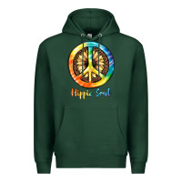 Sports Green Hippie  Soul Premium Hoodie - JahusDesignShop