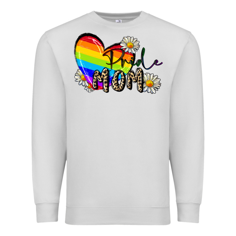 Pride Mom Premium Sweatshirt by FaDigitalArtStudio | Teevron
