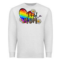 Oatmeal Heather pride mom Premium Sweatshirt - FaDigitalArtStudio