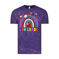 Cloud Purple 6 th grade Vintage Tee - BundleAndBundleShop