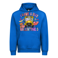 Cobalt i have a bus full of valentines Urban Hoodie - CowhideDigitalArt