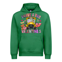 Emerald i have a bus full of valentines Urban Hoodie - CowhideDigitalArt