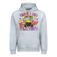 Heather Grey i have a bus full of valentines Urban Hoodie - CowhideDigitalArt