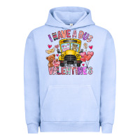 Pigment Grape Ice i have a bus full of valentines Urban Hoodie - CowhideDigitalArt