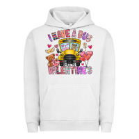 Pigment Lunar Rock i have a bus full of valentines Urban Hoodie - CowhideDigitalArt