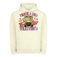 Pigment Pistachio i have a bus full of valentines Urban Hoodie - CowhideDigitalArt