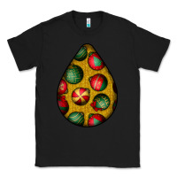 Black christmas  teardrop Classic Tee - BundleAndBundleShop