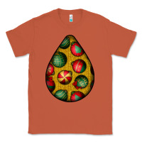Copper christmas  teardrop Classic Tee - BundleAndBundleShop