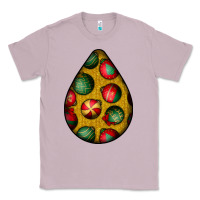 Lilac christmas  teardrop Classic Tee - BundleAndBundleShop