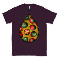 Plum christmas  teardrop Classic Tee - BundleAndBundleShop