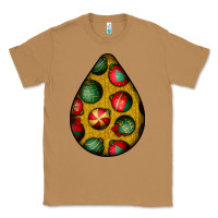 Toasted Coconut christmas  teardrop Classic Tee - BundleAndBundleShop