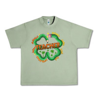 Oil Green teacher st patricks day Urban Heavy Tee - LillyAllenDesigns