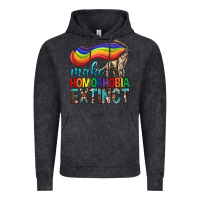 Vintage Black Lgbtq Make Homophobia Extinct Vintage Hoodie - BundleAndBundleShop