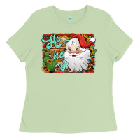 Matcha ho ho ho santa claus Ladies Tee - Jasminsmagicworld