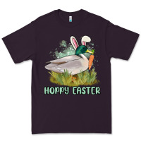 Plum hoppy easter duck hunting Premium Tee - MaliasSmallBusiness