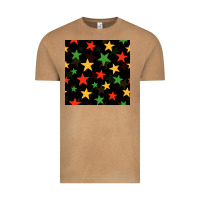Vintage Camel african color stars seamless pattern Vintage Tee - BundleAndBundleShop