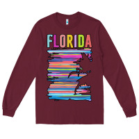 Burgundy Florida Long Sleeve Tee - Bettercallsaul