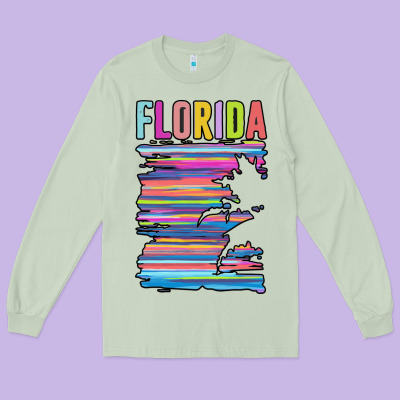 Florida Long Sleeve Tee Designed By Bettercallsaul