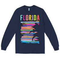 Navy Florida Long Sleeve Tee - Bettercallsaul