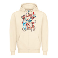 Party In The Usa 4th Of July Zipper Hoodie | Teevron
