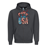 Smoke Party in the USA 4th of july Zipper Hoodie - HowdyJamesFarm