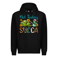 Black not today succa Premium Hoodie - OliviaCreatesArt