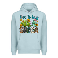 Blue Mist not today succa Premium Hoodie - OliviaCreatesArt