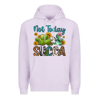 Lilac not today succa Premium Hoodie - OliviaCreatesArt