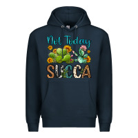 Navy not today succa Premium Hoodie - OliviaCreatesArt